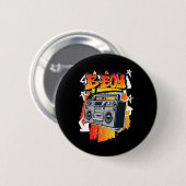 B-boy Hip-Hop Break Dancing Ronde Button 5,7 Cm (Voorkant /achterkant)