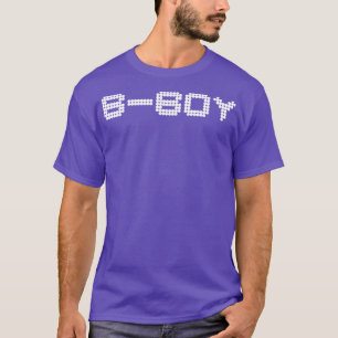 B Boy hiphop Typografie T-shirt