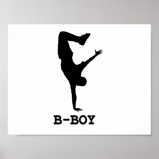 B Boy Poster (Voorkant)