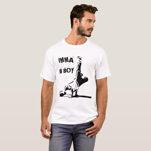 B BOY T-SHIRT (Voorkant volledig)