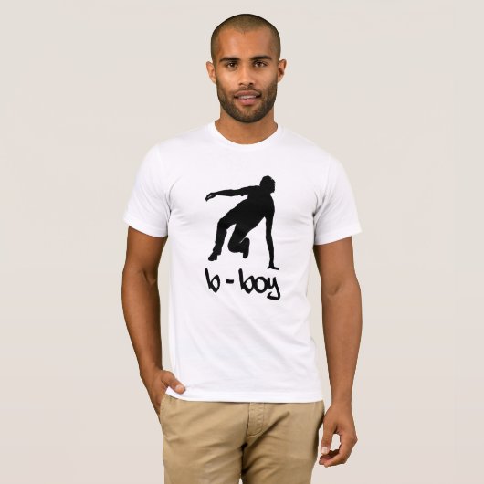 B Boy T-shirt (Voorkant volledig)