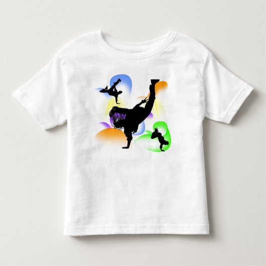 B-boying Kinder Shirts (Voorkant)