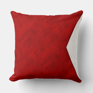 B Bravo Waterverf Nautical Signal Maritime Flag Kussen