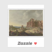 B. Breenbergh - Steniging van de heilige Stefanus Sticker (Vel)