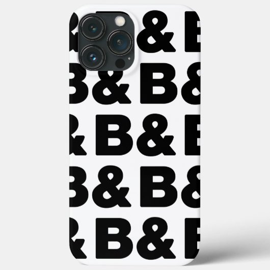 B & Case-Mate iPhone CASE (Achterkant)