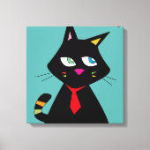 B-CAT CANVAS AFDRUK (Voorkant)