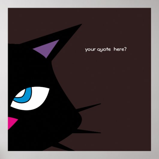 B-CAT POSTER (Voorkant)