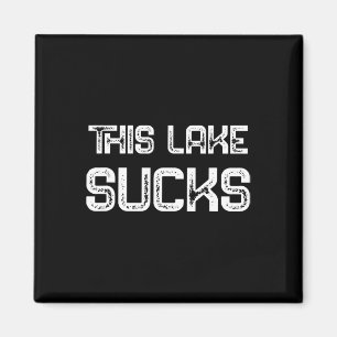 B Crappie Fish Lure Gezegde Funny Vist dit meer Magneet