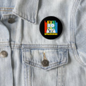 B-day Video Speler Niveau 30 Ontgrendeld Retro Gam Ronde Button 5,7 Cm (In situ)