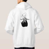 B De hond Hoodie (Achterkant)