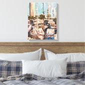 B Dock, in bay Canvas Afdruk (Insitu (Slaapkamer))