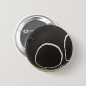 B e e - ronde button 5,7 cm (Voorkant /achterkant)