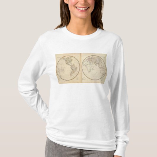 B, E Hemispheres 2 T-shirt (Voorkant)
