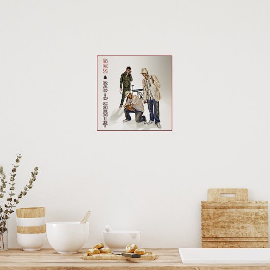 B.E.S. & Radio Chemist Poster 2 (Keuken)