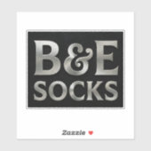 B&E Socks 0047920 Sticker (Vel)