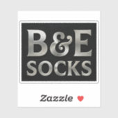 B&E Socks 0047920 Sticker (Vel)