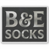 B&E Socks 0047920 Sticker (Voorkant)