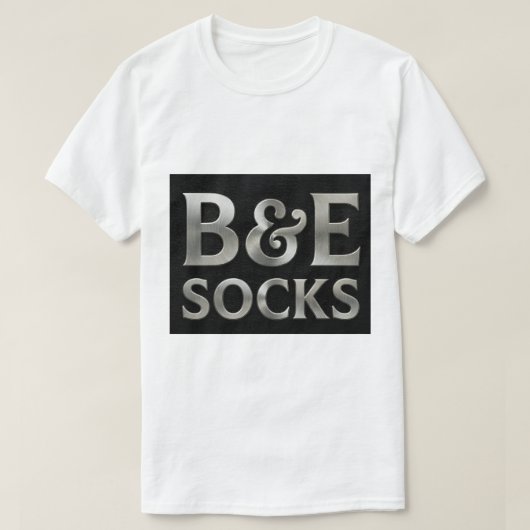 B&E Socks 0047920 T-shirt (Design voorkant)