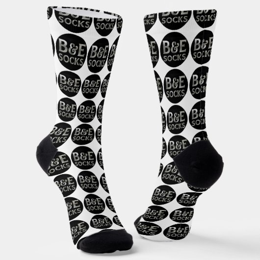 B&E Socks Bold & Elaborate Design 0048158 Sokken (Gebogen)