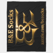 B&E Socks Bold & Elaborate Design 0048173 Fleece Deken (Voorkant)