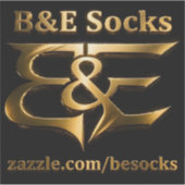 B&E Socks Bold & Elaborate Design 0048173 Sticker (Voorkant)