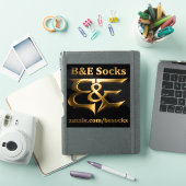 B&E Socks Bold & Elaborate Design 0048173 Sticker (iPad Cover)