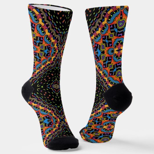 B&E Socks Bold & Elaborate Design 0048189 Sokken (Gebogen)