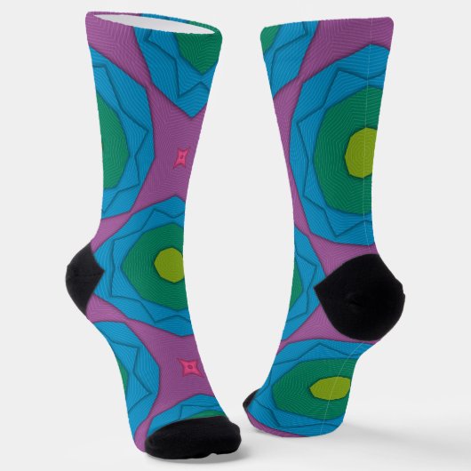 B&E Socks Bold & Elaborate Design 0048193 Sokken (Gebogen)