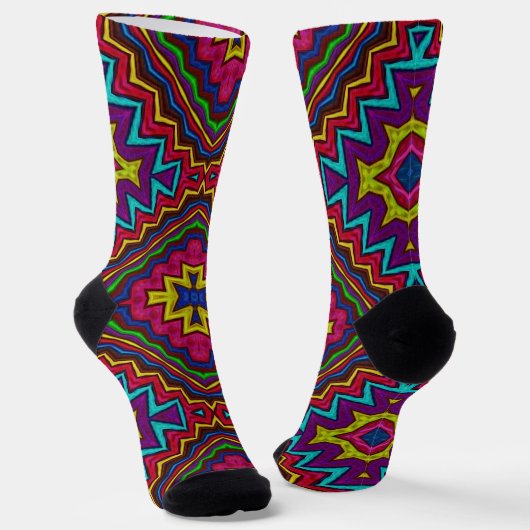 B&E Socks Bold & Elaborate Design 0048203 Sokken (Gebogen)