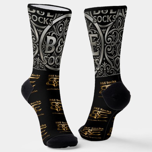 B&E Socks Bold & Elaborate Design 0049549 Sokken (Gebogen)