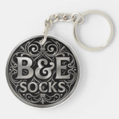 B&E Socks Bold & Elaborate Design 0049553 Sleutelhanger (Achterkant)