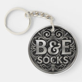 B&E Socks Bold & Elaborate Design 0049553 Sleutelhanger (Voorkant)