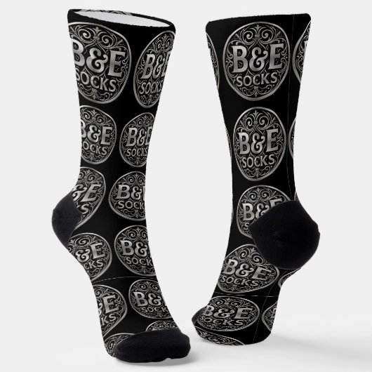 B&E Socks Bold & Elaborate Design 0049553 Sokken (Gebogen)