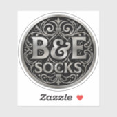 B&E Socks Bold & Elaborate Design 0049553 Sticker (Vel)