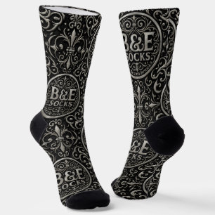 B&E Socks Krachtig en Uitgebreid Ontwerp 001864 Sokken