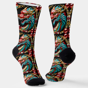 B&E Socks Krachtig en Uitgebreid Ontwerp 002217 Sokken