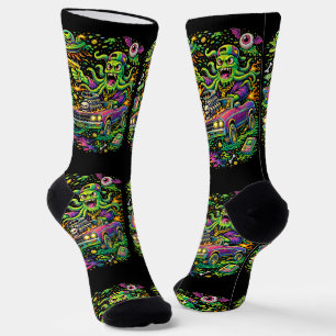 B&E Socks Mooi en Uitgebreid Ontwerp 002288 Sokken