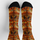 B&E Socks Mooi en Uitgebreid Ontwerp 002298 Sokken (Top)