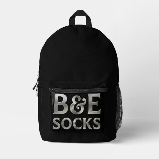 B&E Soks 0047920 Bedrukte Rugzak (Voorkant)