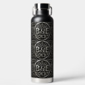 B&E Soks Bold & Elaborate Design 0049549-B&E Waterfles (Voorkant)