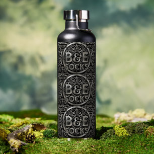 B&E Soks Bold & Elaborate Design 0049549-B&E Waterfles