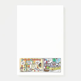 B en BookMarkSally "De datum was weg naar..." Post-it® Notes