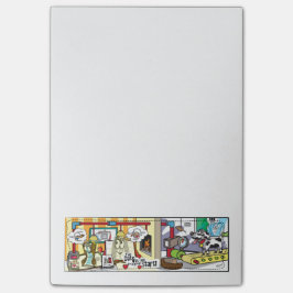 B en BookMarkSally "De datum was weg naar..." Post-it® Notes