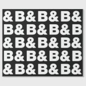 B- EN WRAPPINGSPAPIER CADEAUPAPIER (Vlak)