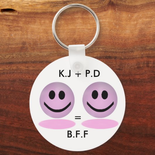 B.F.F Aangepaste Sleutelhanger (Voorkant)