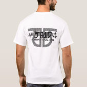 B.F. Raid Combat Zone Albumhoes T-shirt (Achterkant)