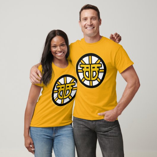 B.F. Raid Hockey Night Tee Gold  T-shirt (Unisex)