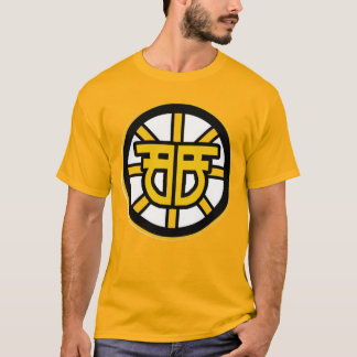 B.F. Raid Hockey Night Tee Goud T-shirt