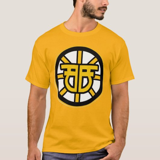 B.F. Raid Hockey Night Tee Goud T-shirt (Voorkant)