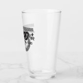B.F. Raid Pint Glass Glas (Links)